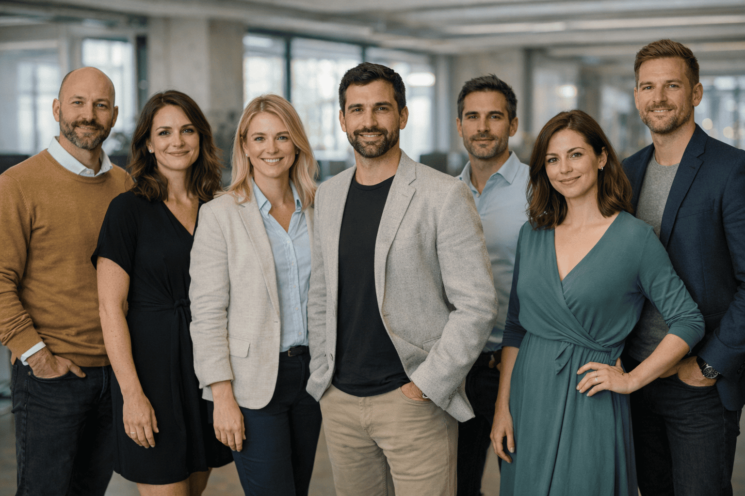 Team working on AI trading platform — Monsteadleaf